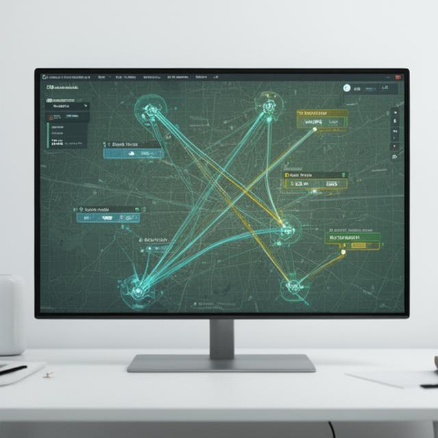 Logistics route visualisation